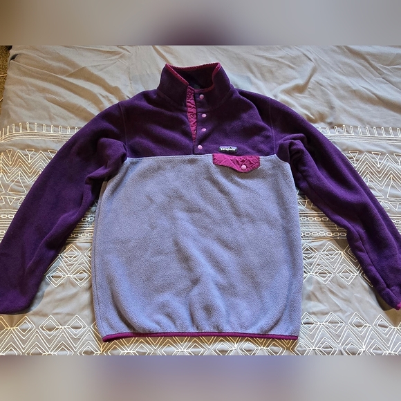 Patagonia Womens Lightweight Synchilla Snap-T Fleece Pullover Size Medium - Picture 1 of 9